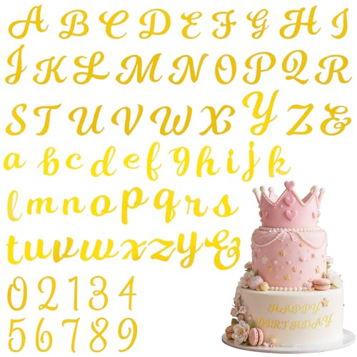 Tyqour 64 Stück Buchstaben Tortendeko Buchstaben für Torte,Gold Acryl Kuchen Deko Tortendeko Zahlen 0–9 und Alphabet A–Z Großbuchstaben Kleinbuchstaben Tortenaufsatz für Geburtstag Hochzeit Jubiläum Tyqour 64 Stück Buchstaben Tortendeko Buchstaben für Torte,Gold Acryl Kuchen Deko Tortendeko Zahlen 0–9 und Alphabet A–Z Großbuchstaben Kleinbuchstaben Tortenaufsatz für Geburtstag Hochzeit Jubiläum von Tyqour