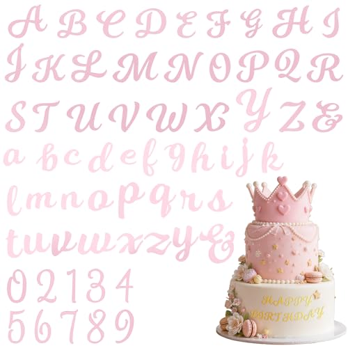 Tyqour 64 Stück Buchstaben Tortendeko Rosa Acryl Kuchen Deko Tortendeko Zahlen 0–9 und Alphabet A–Z Großbuchstaben Kleinbuchstaben Buchstaben für Torte, Tortenaufsatz für Geburtstag Hochzeit Jubiläum Tyqour 64 Stück Buchstaben Tortendeko Rosa Acryl Kuchen Deko Tortendeko Zahlen 0–9 und Alphabet A–Z Großbuchstaben Kleinbuchstaben Buchstaben für Torte, Tortenaufsatz für Geburtstag Hochzeit Jubiläum von Tyqour