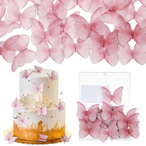 Tyqour 72 Stück Schmetterlinge Tortendeko Essbar Rosa Essbare Tortendeko Schmetterling Muffin Deko Essbar Schmetterlings Cupcake Toppers Essbare Schmetterlinge für Torte zum Hochzeit Geburtstag Taufe Tyqour 72 Stück Schmetterlinge Tortendeko Essbar Rosa Essbare Tortendeko Schmetterling Muffin Deko Essbar Schmetterlings Cupcake Toppers Essbare Schmetterlinge für Torte zum Hochzeit Geburtstag Taufe von Tyqour