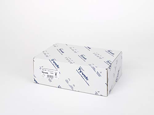 Tyvek Faltentaschen B4 (100 Stück) 353x250x38mm | Reißfeste, wasserabweisende Versandtaschen mit Spitzboden | Versandtasche haftklebend ohne Fenster | Umschläge mit 55 g/m² | Weiß von Tyvek