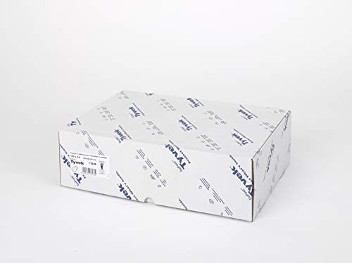 Tyvek Faltentaschen E4 (100 Stück) 406x305x50mm | Reißfeste, wasserabweisende Versandtaschen mit Spitzboden | Versandtasche haftklebend ohne Fenster | Umschläge mit 55 g/m² | Weiß von Tyvek