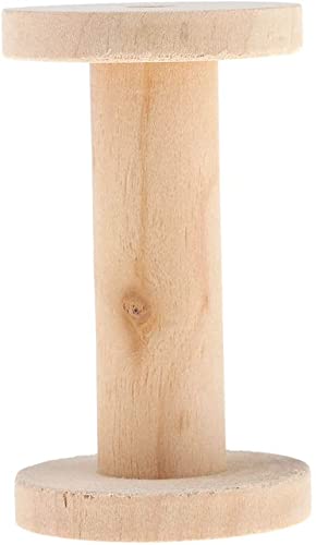 U/ D 1 x große unlackierte Holzspulen, 5 x 8,4 cm U/ D 1 x große unlackierte Holzspulen, 5 x 8,4 cm von U/ D