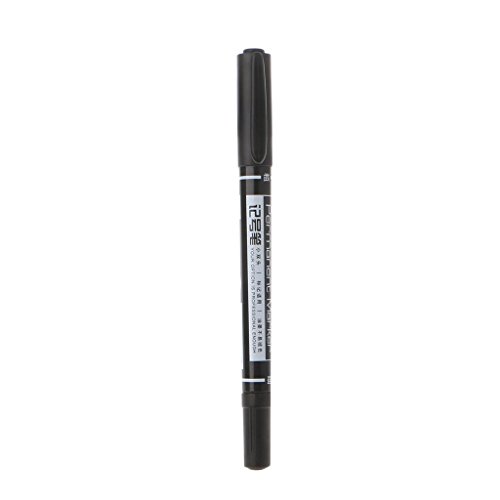 U/K dauerhaftSchnelltrocknend Dual Side Marker Pen wasserdicht Permanent Ink Pens Office Writing Tool, blau/rot/schwarz langlebig und nützlich U/K dauerhaftSchnelltrocknend Dual Side Marker Pen wasserdicht Permanent Ink Pens Office Writing Tool, blau/rot/schwarz langlebig und nützlich von U/K