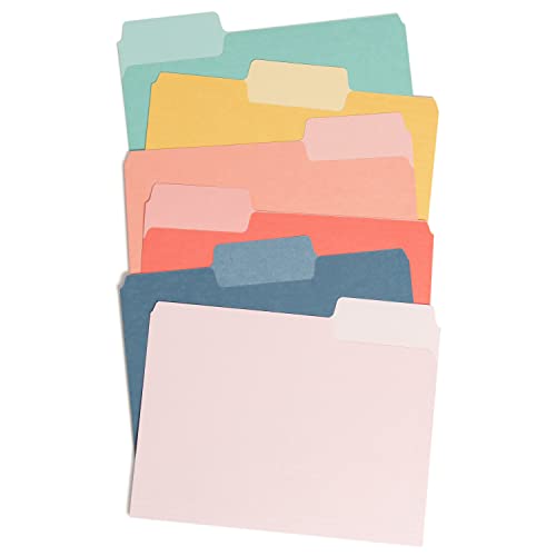 U Brands Aktenordner Set, Bürobedarf, mit Super-Tabs, FSC-zertifiziert, 48 Stück von U Brands