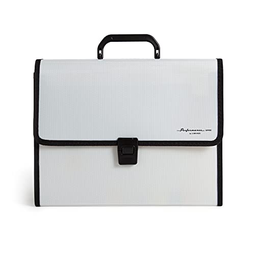 U Brands Dokumentenmappe mit Griff, 26 Fächer, Kunststoff, 33 x 27,5 x 6,3 cm, Grau U Brands Dokumentenmappe mit Griff, 26 Fächer, Kunststoff, 33 x 27,5 x 6,3 cm, Grau von U Brands