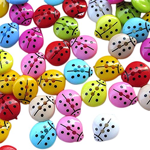 100 Stück kleine Marienkäfer süße Harzknöpfe DIY Nähen Scrapbooking Handwerk Bunte Knöpfe Farbe RamdonNützlich und praktisch 100 Stück kleine Marienkäfer süße Harzknöpfe DIY Nähen Scrapbooking Handwerk Bunte Knöpfe Farbe RamdonNützlich und praktisch von U-K