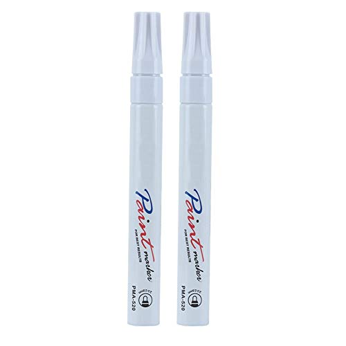 2 x Universal Wasserdicht Weiß Permanent Paint Marker MARKIERSTIFT des AUTOÖLS Stilvoll und beliebt Nützlich und praktisch 2 x Universal Wasserdicht Weiß Permanent Paint Marker MARKIERSTIFT des AUTOÖLS Stilvoll und beliebt Nützlich und praktisch von yaco