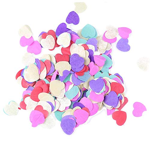 Heiße 1000Pcs Biologisch abbaubare Regenbogen Herz Papier Konfetti Hochzeit Party Dekorative Kostengünstig Heiße 1000Pcs Biologisch abbaubare Regenbogen Herz Papier Konfetti Hochzeit Party Dekorative Kostengünstig von U-K