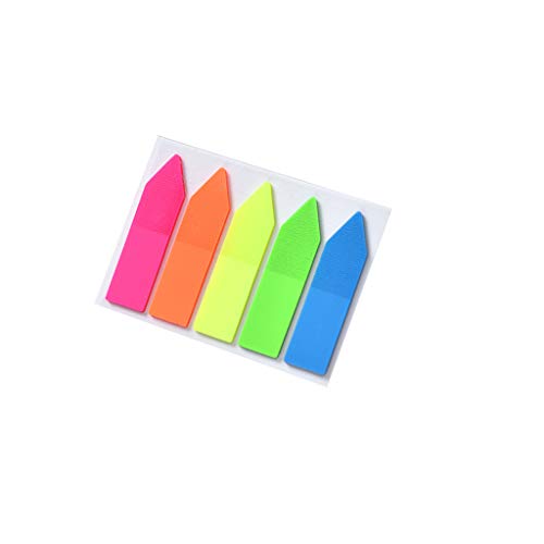 Premium Starke Haftnotizen für Super Power, 45 x 12 mm, 5 Stück, süßes Geschenk, Pfeil-Typ, beliebte Haftnotizen, transparent, fluoreszierend, 5 Farben, nützlich Premium Starke Haftnotizen für Super Power, 45 x 12 mm, 5 Stück, süßes Geschenk, Pfeil-Typ, beliebte Haftnotizen, transparent, fluoreszierend, 5 Farben, nützlich von U-M