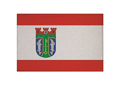 U24 Aufnäher Berlin Treptow-Köpenick Fahne Flagge Aufbügler Patch 9 x 6 cm U24 Aufnäher Berlin Treptow-Köpenick Fahne Flagge Aufbügler Patch 9 x 6 cm von U24