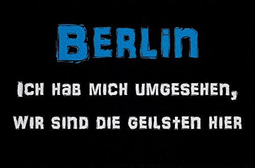 U24 Aufnäher Berlin die Geilsten Aufbügler Patch 9 x 6 cm von U24