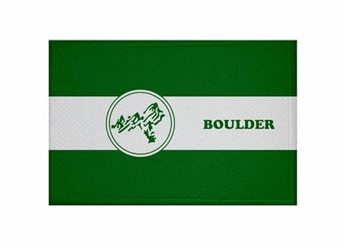 U24 Aufnäher Boulder County (Colorado) Fahne Flagge Aufbügler Patch 9 x 6 cm von U24