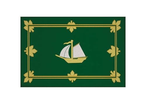 U24 Aufnäher Cape Breton Kommune (Nova Scotia) Fahne Flagge Aufbügler Patch 9 x 6 cm von U24