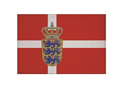 U24 Aufnäher Dänemark mit Wappen Fahne Flagge Aufbügler Patch 9 x 6 cm U24 Aufnäher Dänemark mit Wappen Fahne Flagge Aufbügler Patch 9 x 6 cm von U24
