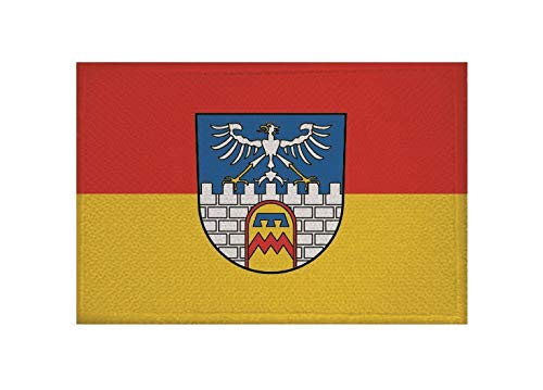 U24 Aufnäher Dillingen (Saar) Fahne Flagge Aufbügler Patch 9 x 6 cm von U24