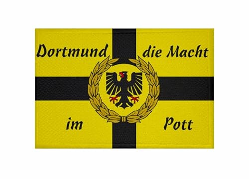 U24 Aufnäher Dortmund Die Macht im Pott Fahne Flagge Aufbügler Patch 9 x 6 cm U24 Aufnäher Dortmund Die Macht im Pott Fahne Flagge Aufbügler Patch 9 x 6 cm von U24