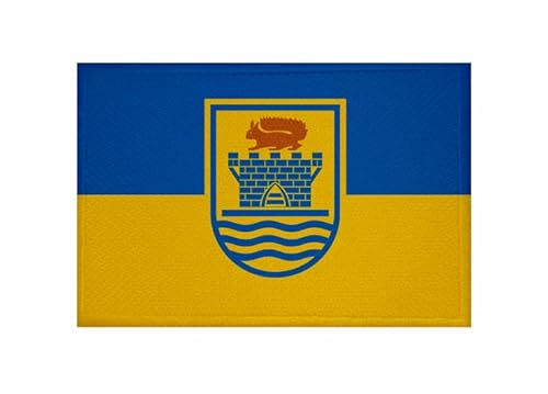 U24 Aufnäher Eckernförde Fahne Flagge Aufbügler Patch 9 x 6 cm von U24