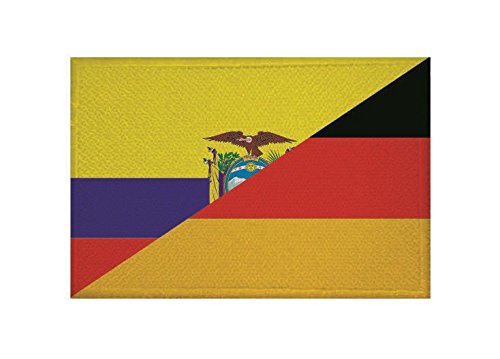 U24 Aufnäher Ecuador-Deutschland Fahne Flagge Aufbügler Patch 9 x 6 cm U24 Aufnäher Ecuador-Deutschland Fahne Flagge Aufbügler Patch 9 x 6 cm von U24