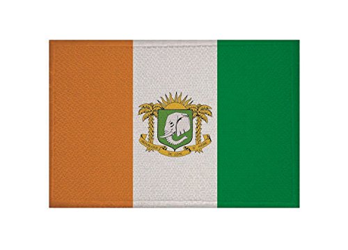 U24 Aufnäher Elfenbeinküste mit Wappen Fahne Flagge Aufbügler Patch 9 x 6 cm U24 Aufnäher Elfenbeinküste mit Wappen Fahne Flagge Aufbügler Patch 9 x 6 cm von U24