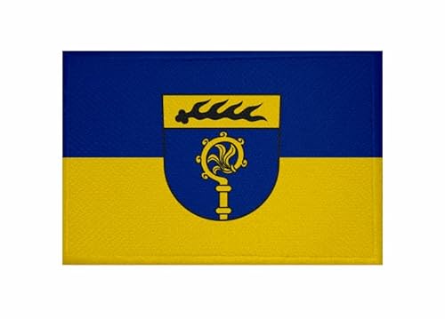 U24 Aufnäher Erdmannhausen Fahne Flagge Aufbügler Patch 9 x 6 cm von U24