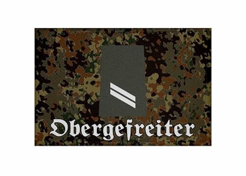 U24 Aufnäher Flecktarn BW Obergefreiter Fahne Flagge Aufbügler Patch 9 x 6 cm U24 Aufnäher Flecktarn BW Obergefreiter Fahne Flagge Aufbügler Patch 9 x 6 cm von U24