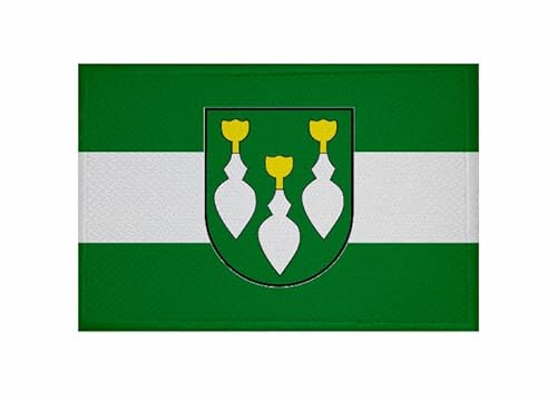 U24 Aufnäher Gnarrenburg OT Fahrendorf Fahne Flagge Aufbügler Patch 9 x 6 cm von U24
