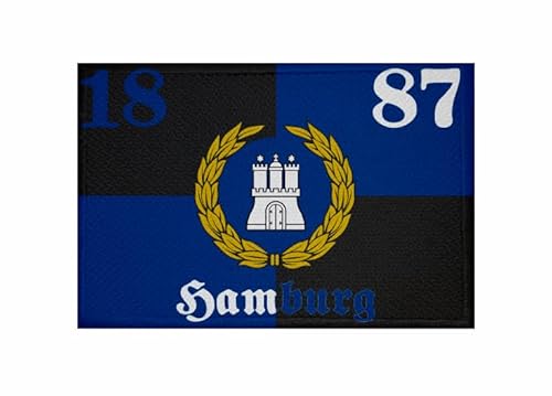 U24 Aufnäher Hamburg 1887 Tor Fahne Flagge Aufbügler Patch 9 x 6 cm U24 Aufnäher Hamburg 1887 Tor Fahne Flagge Aufbügler Patch 9 x 6 cm von U24
