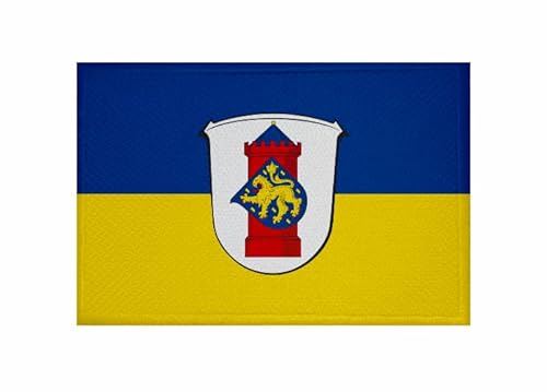 U24 Aufnäher Hünfelden Fahne Flagge Aufbügler Patch 9 x 6 cm von U24