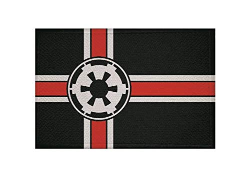 U24 Aufnäher Imperium Kriegsflagge Fahne Flagge Aufbügler Patch 9 x 6 cm von U24