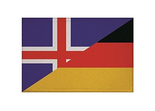U24 Aufnäher Island-Deutschland Fahne Flagge Aufbügler Patch 9 x 6 cm U24 Aufnäher Island-Deutschland Fahne Flagge Aufbügler Patch 9 x 6 cm von U24