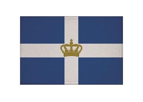 U24 Aufnäher Königreich Griechenland Fahne Flagge Aufbügler Patch 9 x 6 cm U24 Aufnäher Königreich Griechenland Fahne Flagge Aufbügler Patch 9 x 6 cm von U24