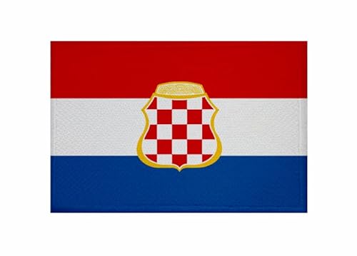 U24 Aufnäher Kroatische Republik Herceg-Bosna Fahne Flagge Aufbügler Patch 9 x 6 cm von U24