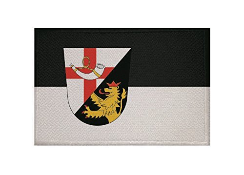 U24 Aufnäher Landkreis Cochem-Zell Fahne Flagge Aufbügler Patch 9 x 6 cm von U24