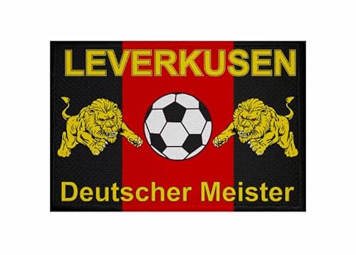 U24 Aufnäher Leverkusen Deutscher Meister Fahne Flagge Aufbügler Patch 9 x 6 cm U24 Aufnäher Leverkusen Deutscher Meister Fahne Flagge Aufbügler Patch 9 x 6 cm von U24