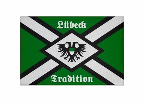U24 Aufnäher Lübeck Tradition Fahne Flagge Aufbügler Patch 9 x 6 cm U24 Aufnäher Lübeck Tradition Fahne Flagge Aufbügler Patch 9 x 6 cm von U24
