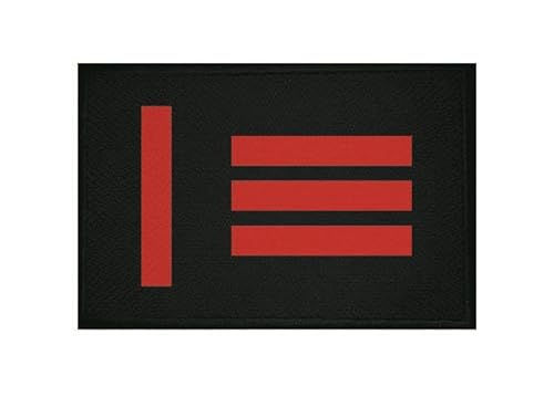 U24 Aufnäher Master Slave Pride Fahne Flagge Aufbügler Patch 9 x 6 cm von U24