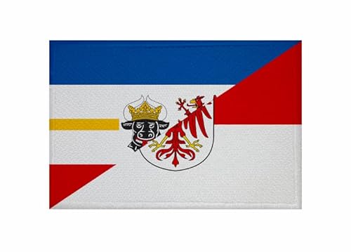 U24 Aufnäher Mecklenburg-Vorpommern-Brandenburg Fahne Flagge Aufbügler Patch 9 x 6 cm U24 Aufnäher Mecklenburg-Vorpommern-Brandenburg Fahne Flagge Aufbügler Patch 9 x 6 cm von U24