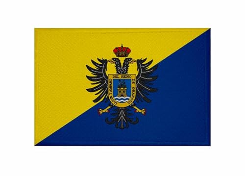 U24 Aufnäher Mojácar (Almeria) Fahne Flagge Aufbügler Patch 9 x 6 cm von U24