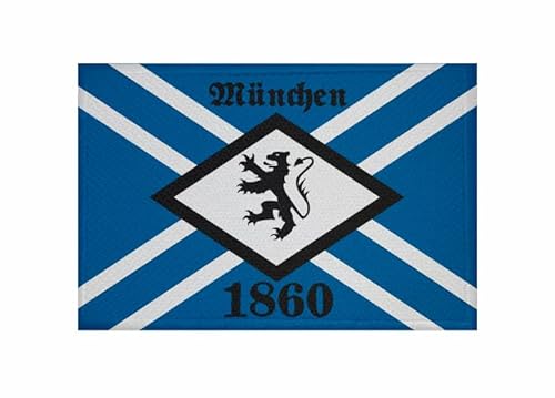 U24 Aufnäher München 1860 Fahne Flagge Aufbügler Patch 9 x 6 cm U24 Aufnäher München 1860 Fahne Flagge Aufbügler Patch 9 x 6 cm von U24