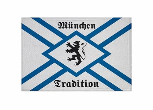 U24 Aufnäher München Tradition blau-weiß Fahne Flagge Aufbügler Patch 9 x 6 cm U24 Aufnäher München Tradition blau-weiß Fahne Flagge Aufbügler Patch 9 x 6 cm von U24