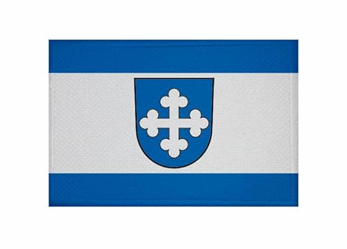 U24 Aufnäher Neuzelle Fahne Flagge Aufbügler Patch 9 x 6 cm von U24