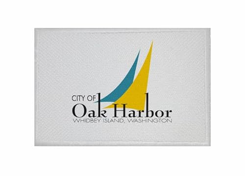 U24 Aufnäher Oak Harbour City (Washington) Fahne Flagge Aufbügler Patch 9 x 6 cm von U24