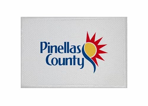 U24 Aufnäher Pinellas County (Florida) Fahne Flagge Aufbügler Patch 9 x 6 cm von U24