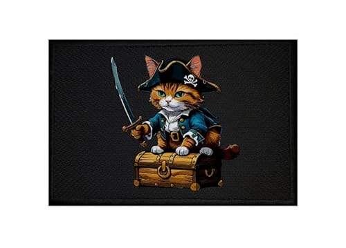 U24 Aufnäher Piraten Katze Motiv Nr. 1 Fahne Flagge Aufbügler Patch 9 x 6 cm U24 Aufnäher Piraten Katze Motiv Nr. 1 Fahne Flagge Aufbügler Patch 9 x 6 cm von U24