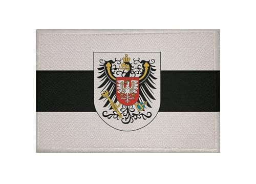 U24 Aufnäher Provinz Posen Fahne Flagge Aufbügler Patch 9 x 6 cm von U24