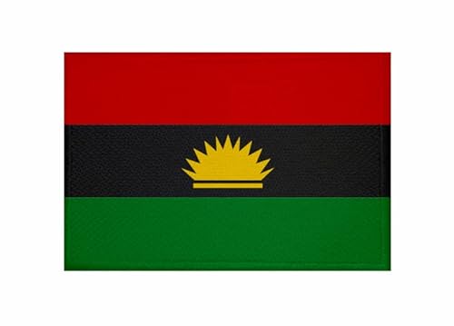 U24 Aufnäher Republik Biafra Fahne Flagge Aufbügler Patch 9 x 6 cm von U24