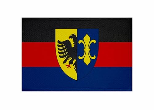 U24 Aufnäher Rheiderland Fahne Flagge Aufbügler Patch 9 x 6 cm von U24