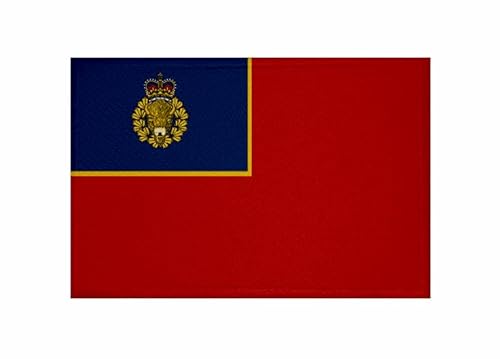 U24 Aufnäher Royal Canadian Mounted Police Fahne Flagge Aufbügler Patch 9 x 6 cm von U24