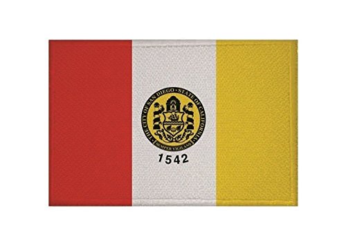 U24 Aufnäher San Diego Fahne Flagge Aufbügler Patch 9 x 6 cm U24 Aufnäher San Diego Fahne Flagge Aufbügler Patch 9 x 6 cm von U24