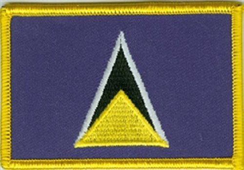 U24 Aufnäher St. Lucia Aufbügler Patch U24 Aufnäher St. Lucia Aufbügler Patch von U24